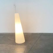 Italian postmodern cone floor lamp by Emporium