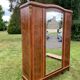 Armoire 1900 avec miroir style Louis XVI