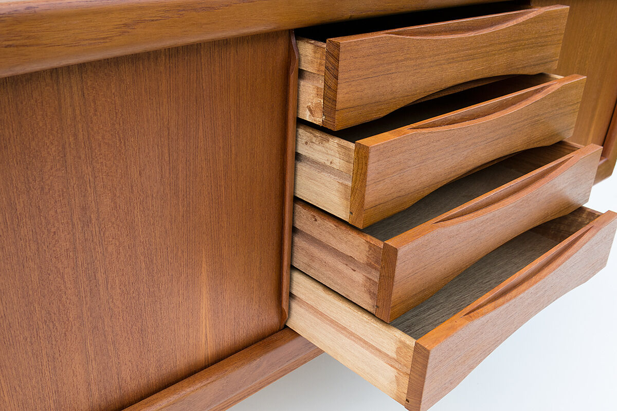 Danish teak sideboard, Dyrlund 1970