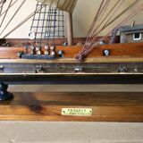 Model of 18th century boat