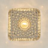 Exclusive Sputnik wall sconces in crystal by Peill & Putzler, Germany.