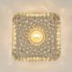 Exclusive Sputnik wall sconces in crystal by Peill & Putzler, Germany.