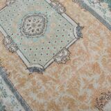 Oushak Turkish Vintage Rug sku 3244