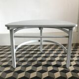 Tripod half moon table