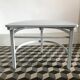 Table demi lune tripode