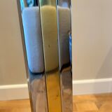 Willy Rizzo bicolor Chrome and gold floor lamp lumica