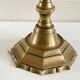 Chic vintage solid brass lamp