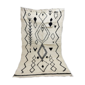 Tapis marocain en laine berbère 237 x 140cm