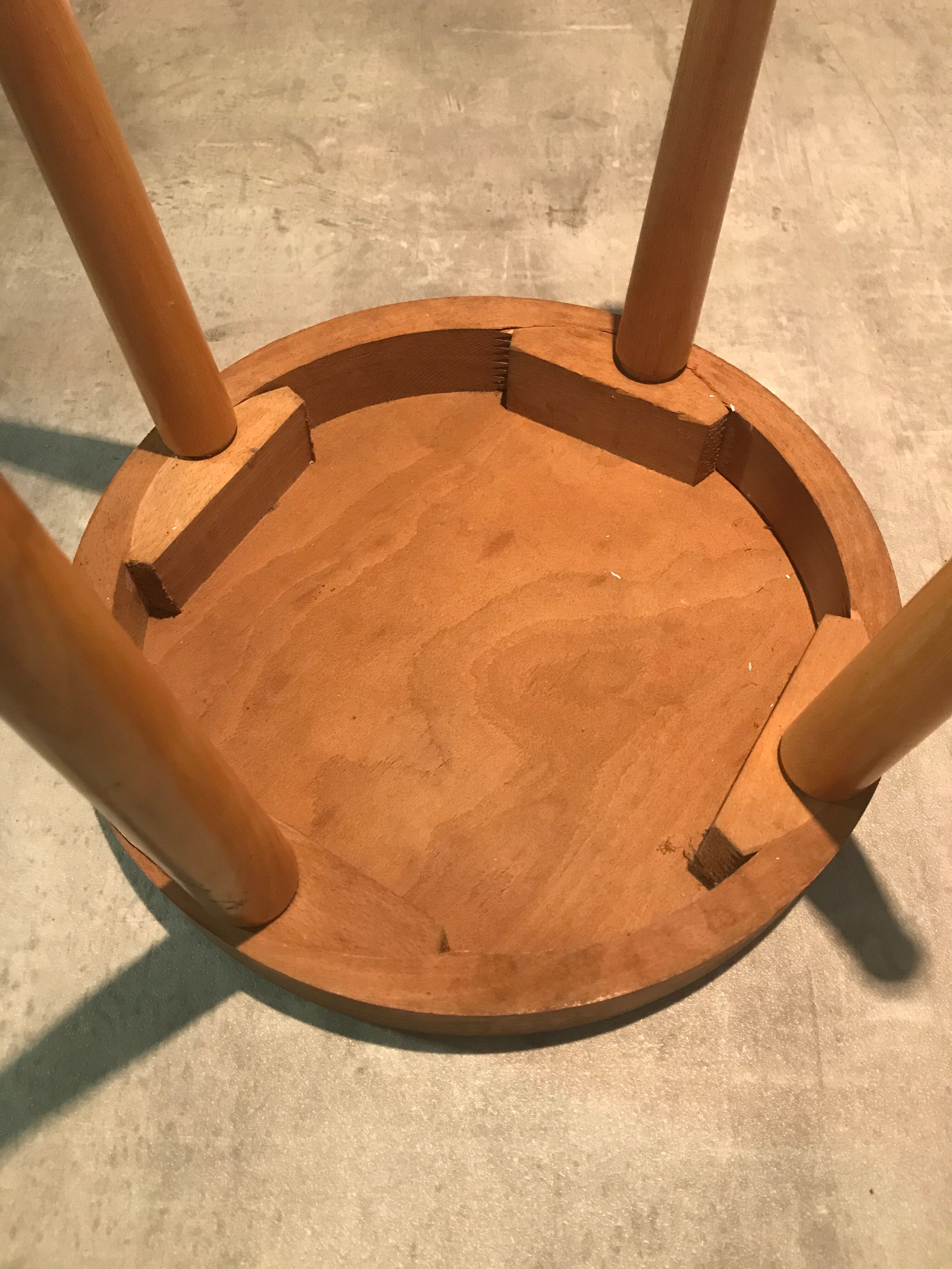Baumann wooden stool