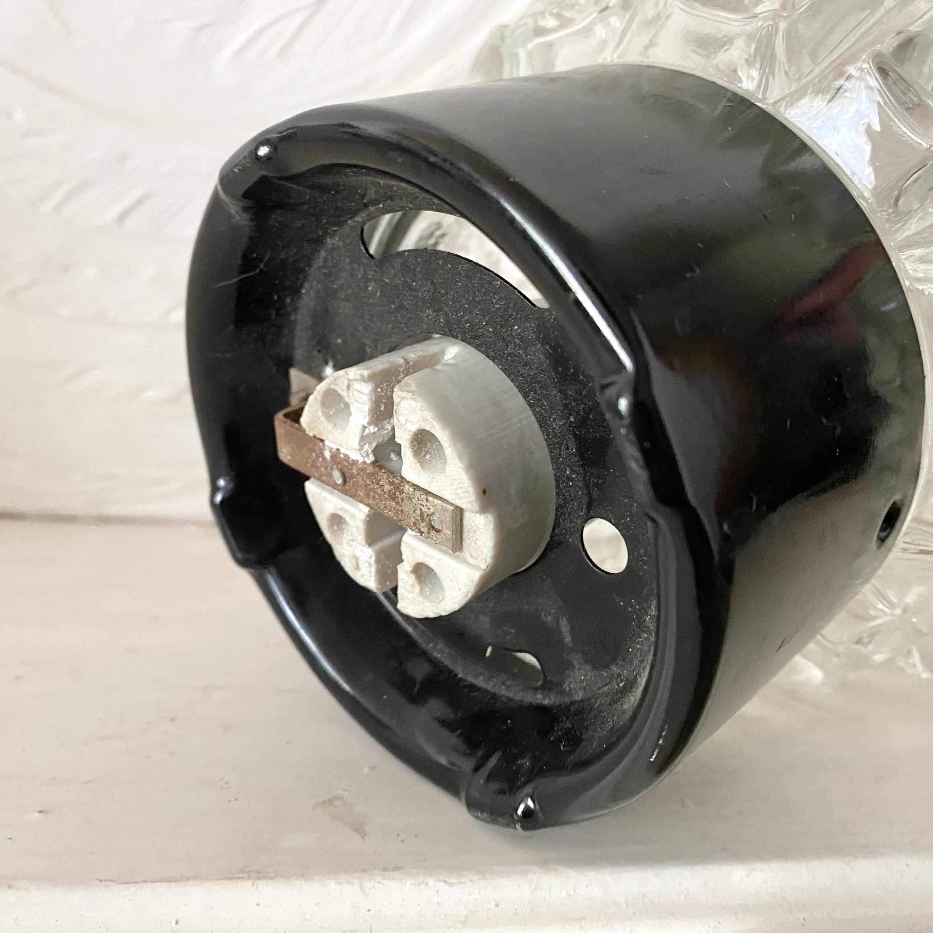 Space Age Textured Ball Ceiling Light