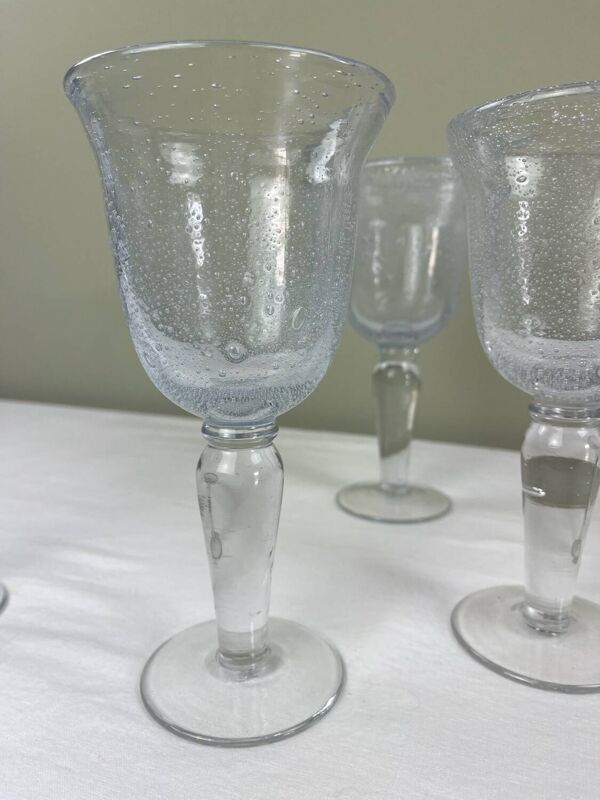 Grands verres bullés