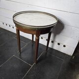 Table bouillotte style Louis XVI en acajou
