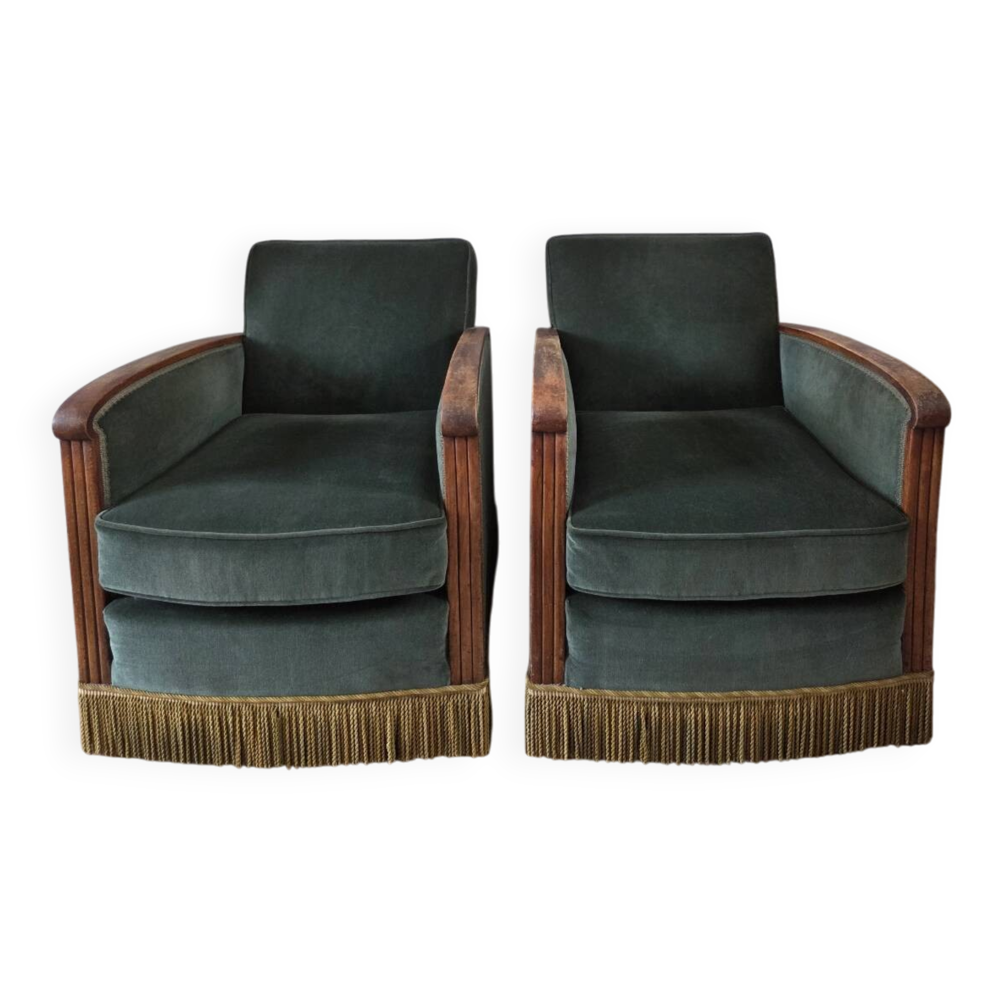 Paire de fauteuils Art Déco