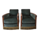 Paire de fauteuils Art Déco