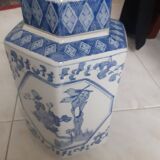 Chinese style blue vase