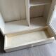 Bathroom cabinet pharmacy patinated wood