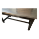 Restored solid oak farmhouse table