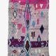Tapis Marocain Violet - 296 x 172 cm