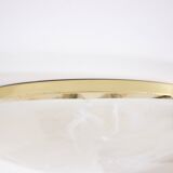 Brass and Murano ceiling light, 1970's.