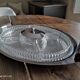 Vintage compartmentalized aperitif tray Art Deco style