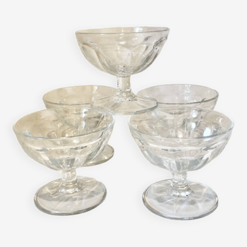 Set of 5 Harcourt style cups