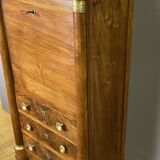 Empire period walnut secretary