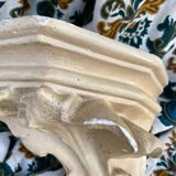 Old plaster wall console