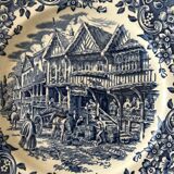 8 English ironstone plates