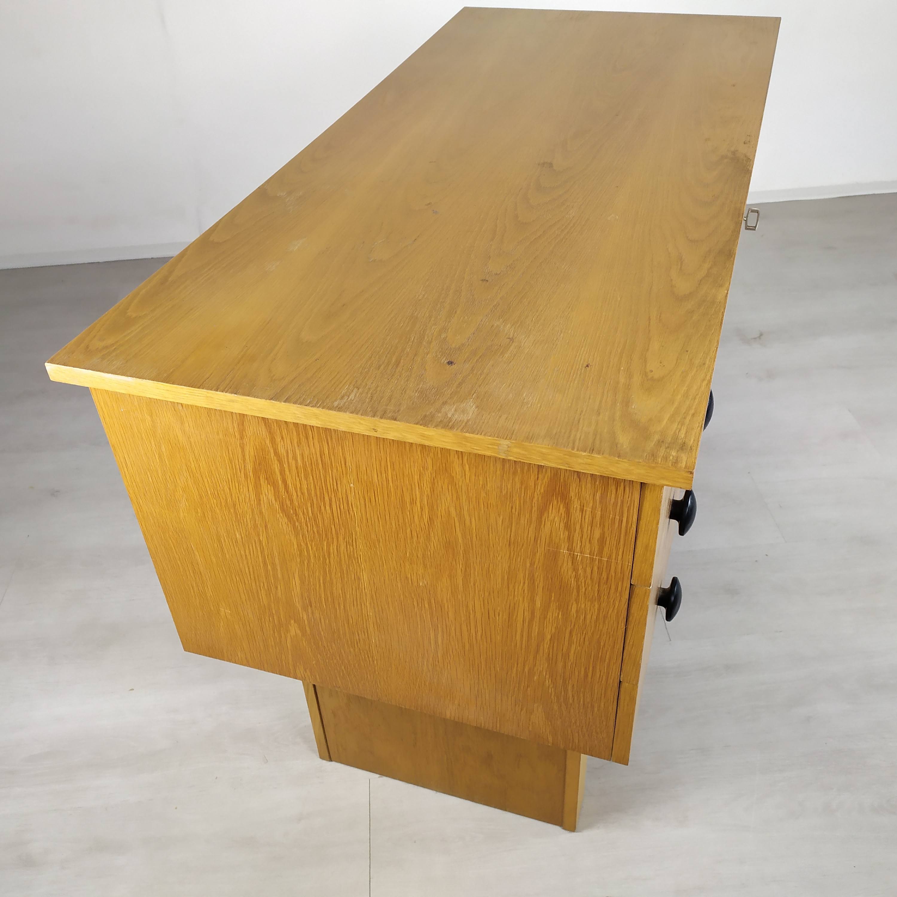 Bureau chêne vintage