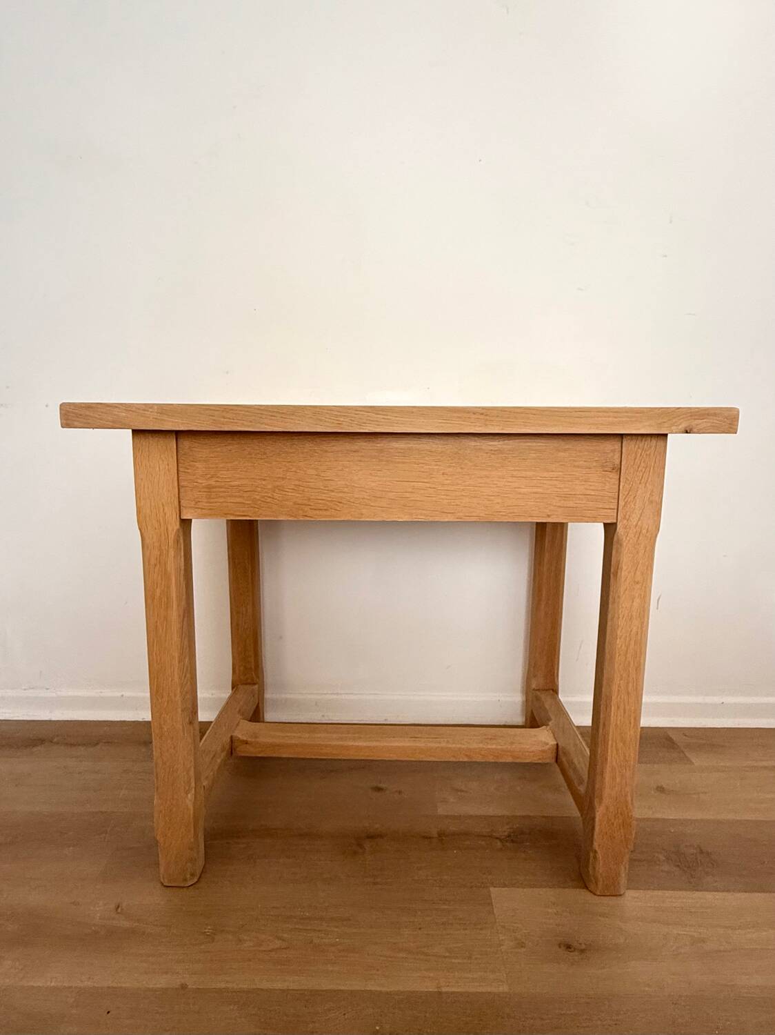 Small oak farmhouse table
