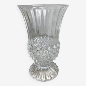 Ancien vase en cristal d’Arques