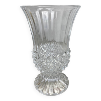 Ancien vase en cristal d’Arques