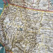 Old map of the United States — Trade routes & Geography | Mexico