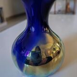 Vichy enamel vase
