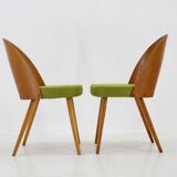 1960s Set of Four Antonin Suman Dining Chairs ,Restored