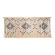 Contemporary Geometric Artisian Raw Cotton South American Sculpture / Tape