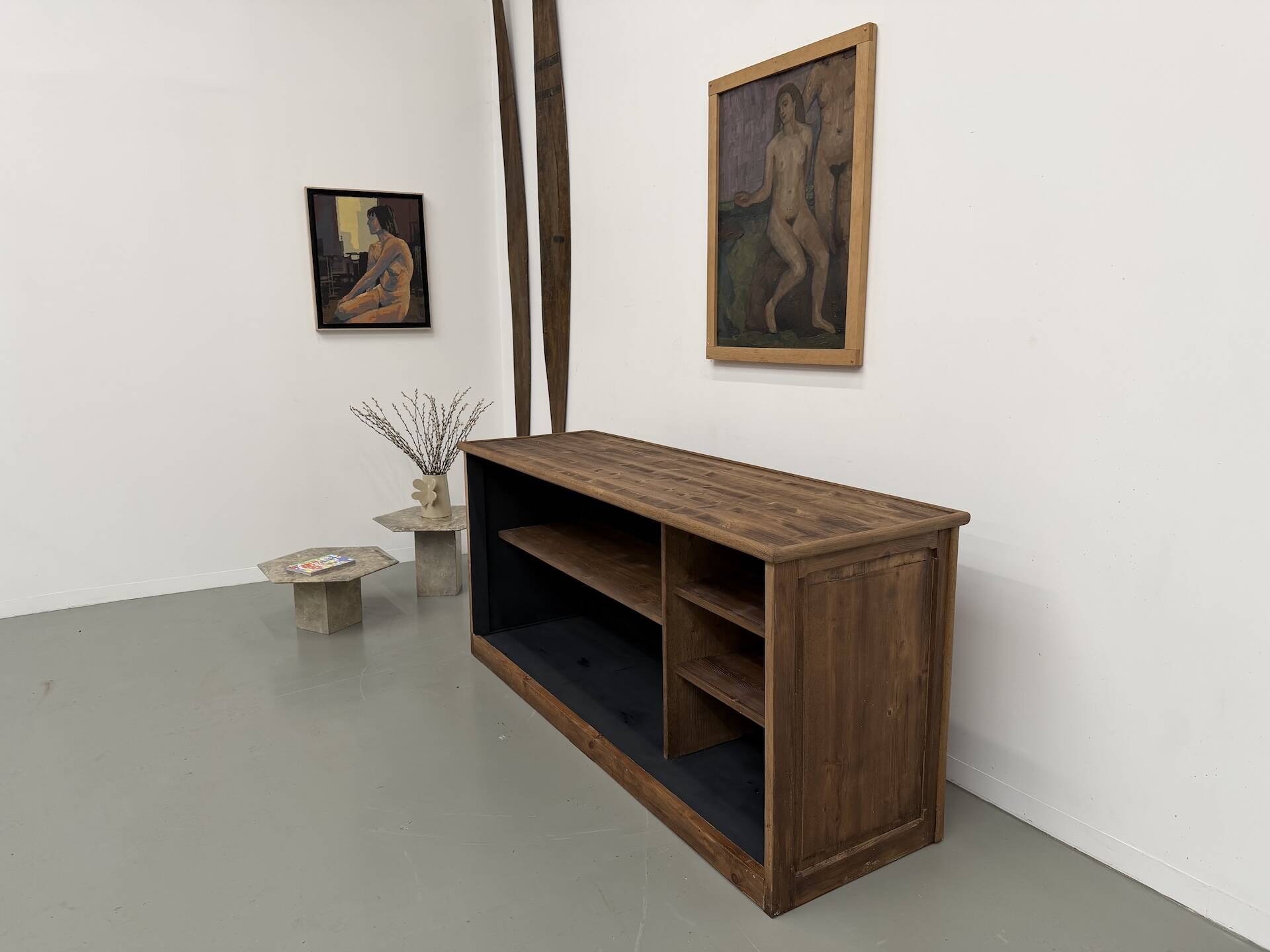 Pine workbench circa 1950