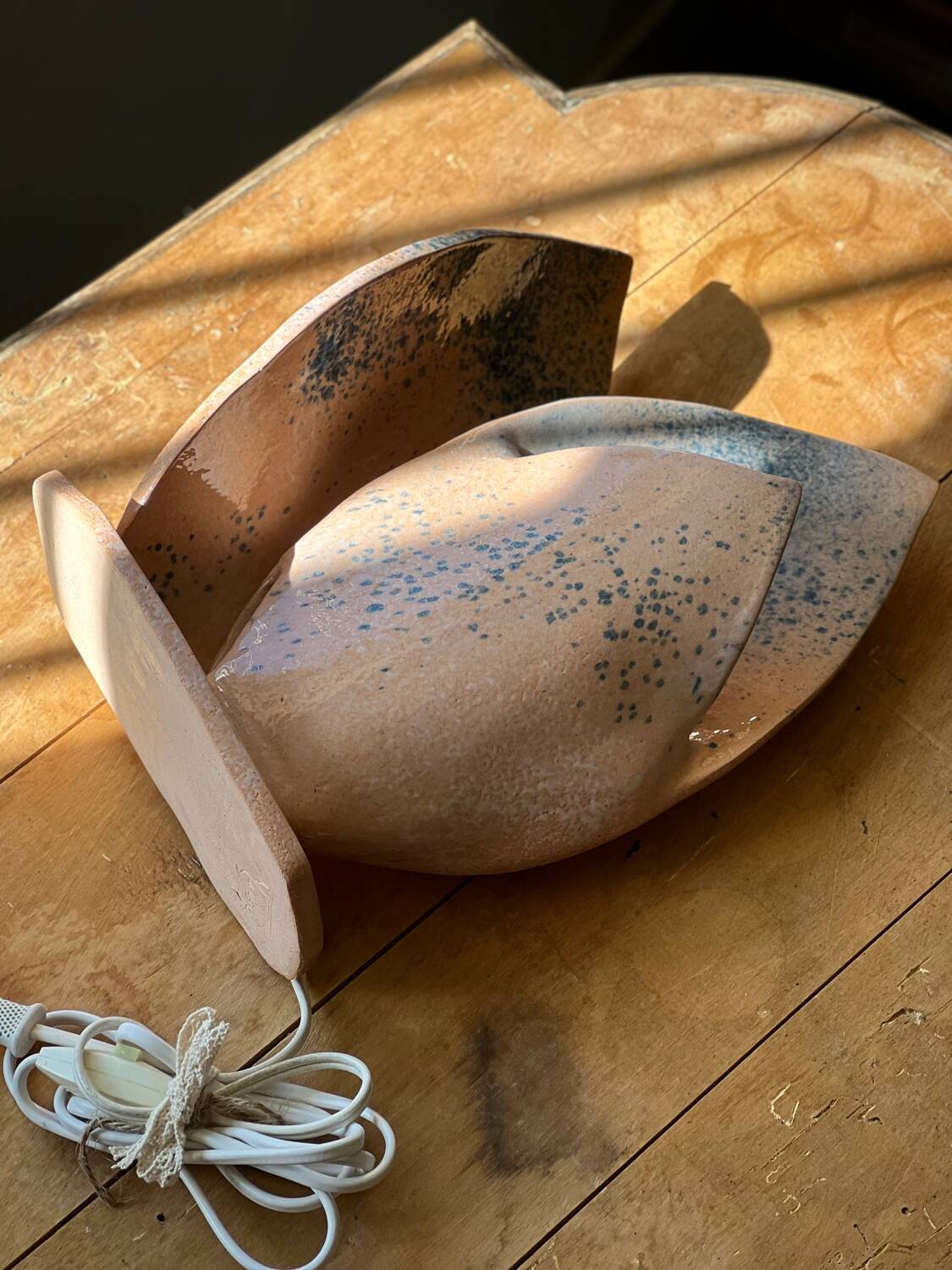 Modern/contemporary handmade ceramic lamp