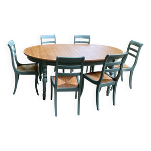 Table et ses six chaises