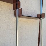 Vintage modular library shelf 6 legs and 14 shelves