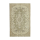 Handmade vintage oriental beige rug 183 cm x 292 cm