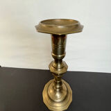 Old copper candle holder