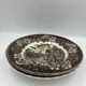 2 vintage Royal Tudor Staffordshire England hollow plates