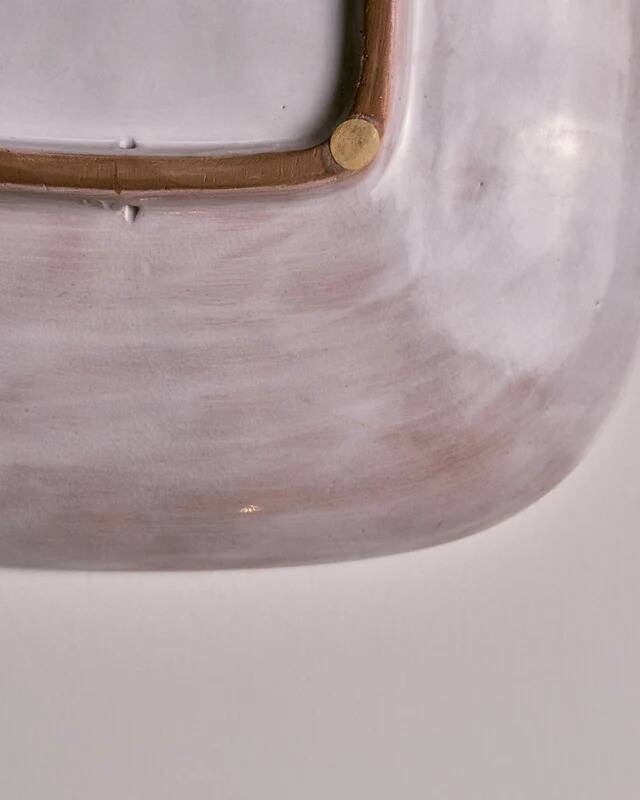 Rectangular ceramic dish, Jean Lurçat, 1950s