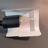 1970 Targetti Sankey workshop lamp in brushed aluminum.