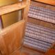 Parisian buffet glazed art deco two drawers