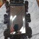 Beveled mirror and carved wood XIX th 27x45cm