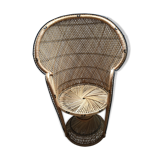 Armchair in rattan style emmanuelle