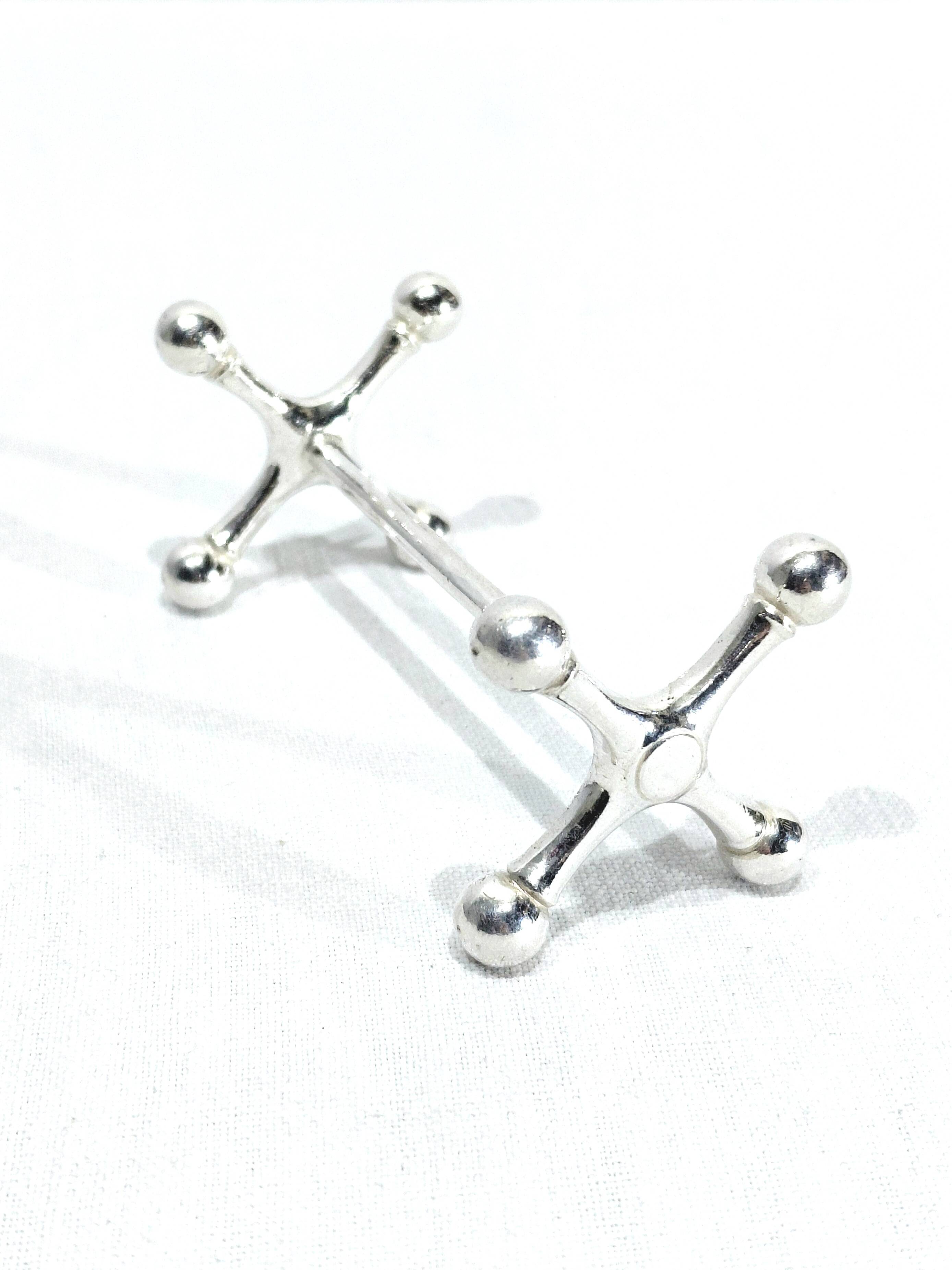 Christofle - set of 12 silver-plated knife rests