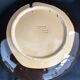 Hollow dish flower decoration alsatian pottery Sigried